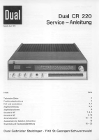 Dual CR-220-Service-Manual 